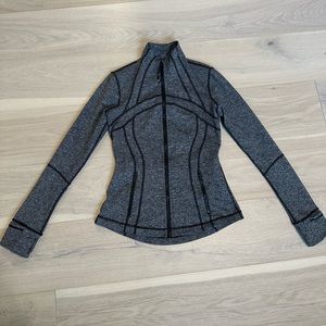 Lululemon - Gray Define Zipup - Size 6